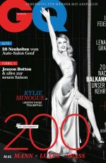 KYLIE MINOGUE in GQ Magazine, April 2014 Issue