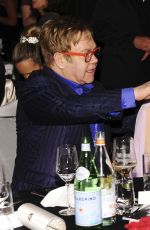 LADY GAGA and Eltoh John at Elton John Aids Foundation Oscar Party in Los Angeles