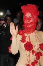 LADY GAGA Arrives at Roseland Ballroom in New York