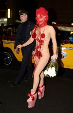 LADY GAGA Arrives at Roseland Ballroom in New York