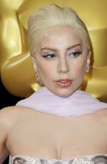 LADY GAGA at 86th Annual Academy Awards in Hollywood