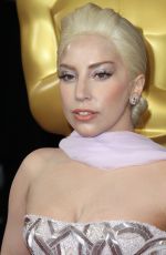 LADY GAGA at 86th Annual Academy Awards in Hollywood