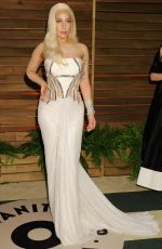 LADY GAGA at Vanity Fair Oscar Party in Hollywood