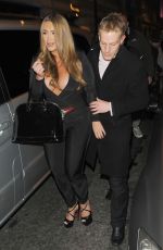 LAUREN GOODGER at Novikov Restaurant in London