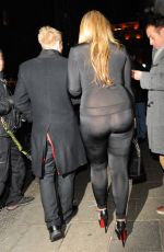 LAUREN GOODGER at Novikov Restaurant in London
