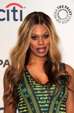 LAVERNE COX at Paleyfest 2014 Honoring Orange is the New Black in Hollywood