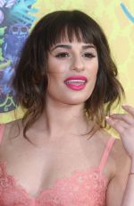 LEA MICHELE at 2014 Nickelodeon’s Kids’ Choice Awards in Los Angeles