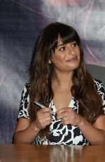 LEA MICHELE at CD Louder Signing at Barnes and Noble at the Grove in Los Angeles