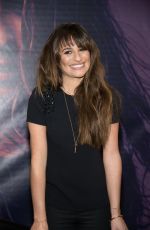 LEA MICHELE at Her Album  Louder Singing Event in New Jersey