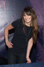 LEA MICHELE at Her Album  Louder Singing Event in New Jersey