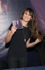 LEA MICHELE at Her Album  Louder Singing Event in New Jersey