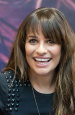 LEA MICHELE at Her Album  Louder Singing Event in New Jersey