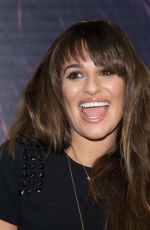 LEA MICHELE at Her Album  Louder Singing Event in New Jersey