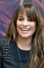 LEA MICHELE at Her Album  Louder Singing Event in New Jersey