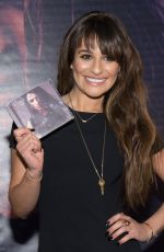LEA MICHELE at Her Album  Louder Singing Event in New Jersey