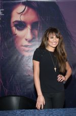 LEA MICHELE at Her Album  Louder Singing Event in New Jersey