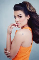 LEA MICHELE in Glamour Magazine, April 2014 Issue