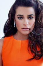 LEA MICHELE in Glamour Magazine, April 2014 Issue