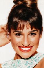 LEA MICHELE in Seventeen Magazine, April 2014 issue
