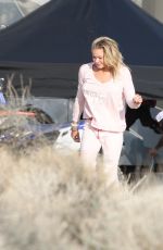 LEANN RIMES Camping in Mojave Desert