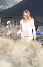 LEANN RIMES Camping in Mojave Desert