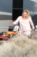 LEANN RIMES Camping in Mojave Desert