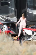 LEANN RIMES Camping in Mojave Desert