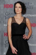 LENA JEADEY at Game of Thrones Fourth Season Premiere in New York