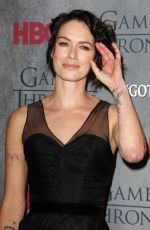 LENA JEADEY at Game of Thrones Fourth Season Premiere in New York