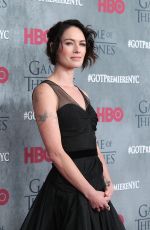 LENA JEADEY at Game of Thrones Fourth Season Premiere in New York
