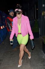 LILY ALLEN Leaves Groucho Club in London