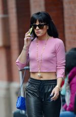 LILY ALLEN Leaves Mercer Hotel in New York