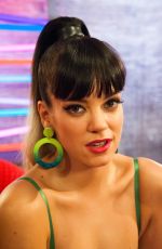 LILY ALLEN on Rock the Look with Rimmel in London