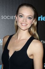 LINDSAY ELLINGSON at Divergent Screening in New York