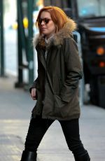 LINDSAY LOHAN Out and About in New York 2403