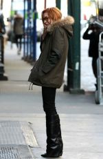 LINDSAY LOHAN Out and About in New York 2403