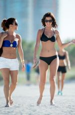 LUCY MECKLENBURGH in Bikini at a Beach in Miami