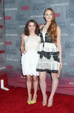 MAISIE WILLIAMS at Game of Thrones Fourth Season Premiere in New York