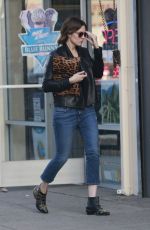 MANDY MOORE Out and About in Los Angeles