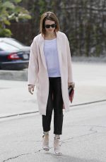 MANDY MOORE Out and About in West Hollywood