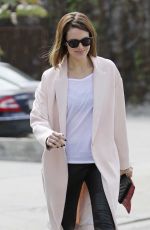 MANDY MOORE Out and About in West Hollywood