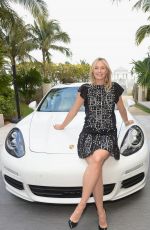 MARIA SHARAPOVA at Porsche Media Night in Miami