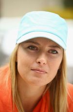 MARIA SHARAPOVA - Media Day Sony Open at Crandon Park Tennis Center