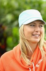 MARIA SHARAPOVA - Media Day Sony Open at Crandon Park Tennis Center