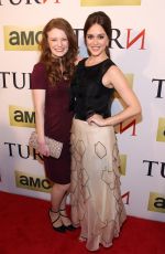 MEEGAN WARNER at Turn Serier Premiere