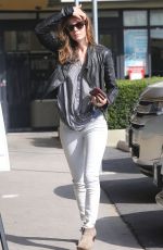 MICHELLE MONAGHAN Arrives at Earth Bar in Los Angeles