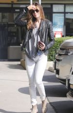 MICHELLE MONAGHAN Arrives at Earth Bar in Los Angeles