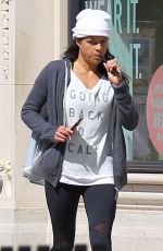 MICHELLE RODRIGUEA Out and About in Los Angeles