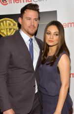 MILA KUNIS at Cinemacon Warner Bros the Big Picture Presentation in Las Vegas