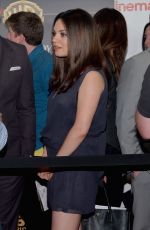 MILA KUNIS at Cinemacon Warner Bros the Big Picture Presentation in Las Vegas
